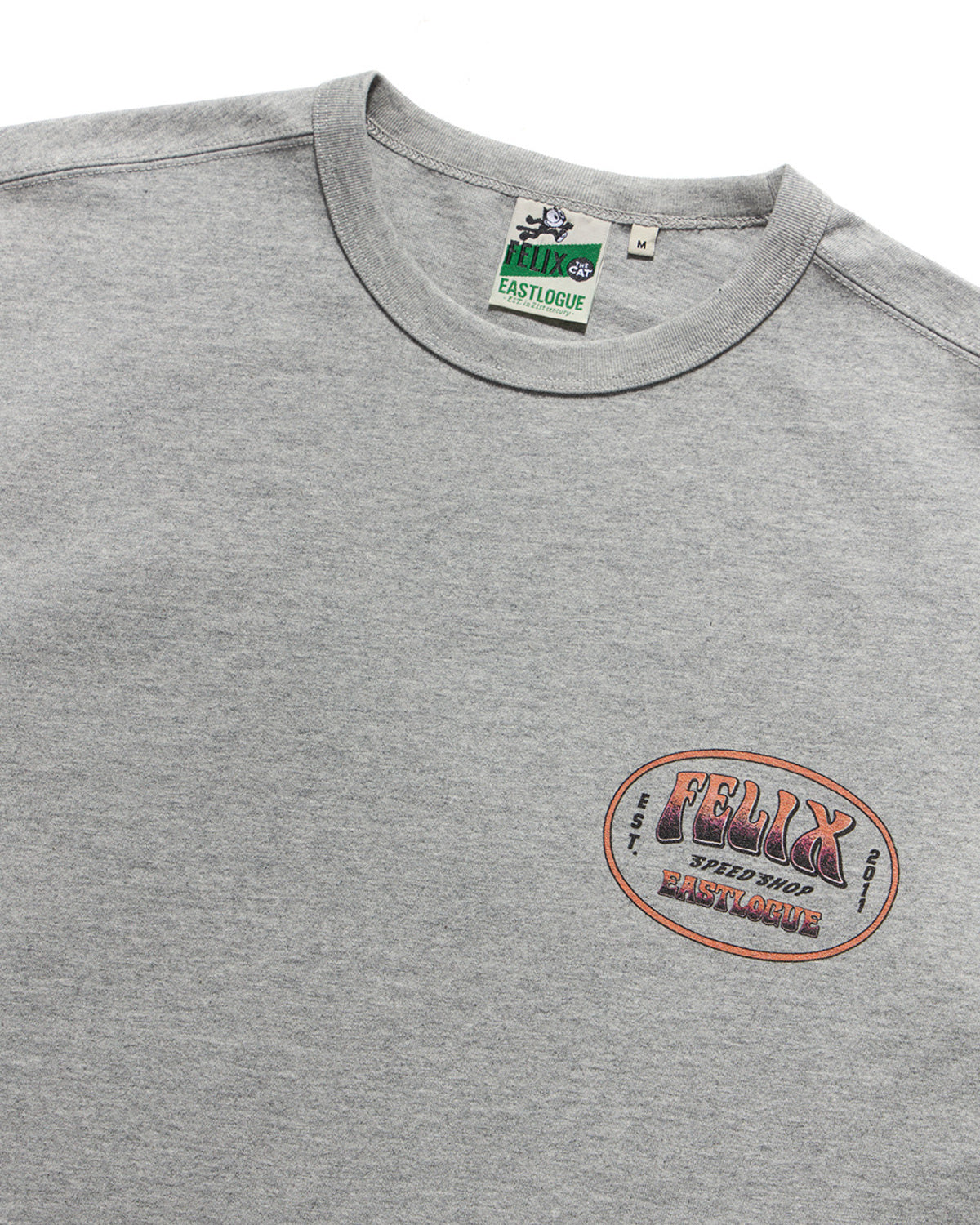 Eastlogue - Feilx Speedster Raceing T-shirts (Melange Grey) product image 3 | TRAB K-Fashion Australia