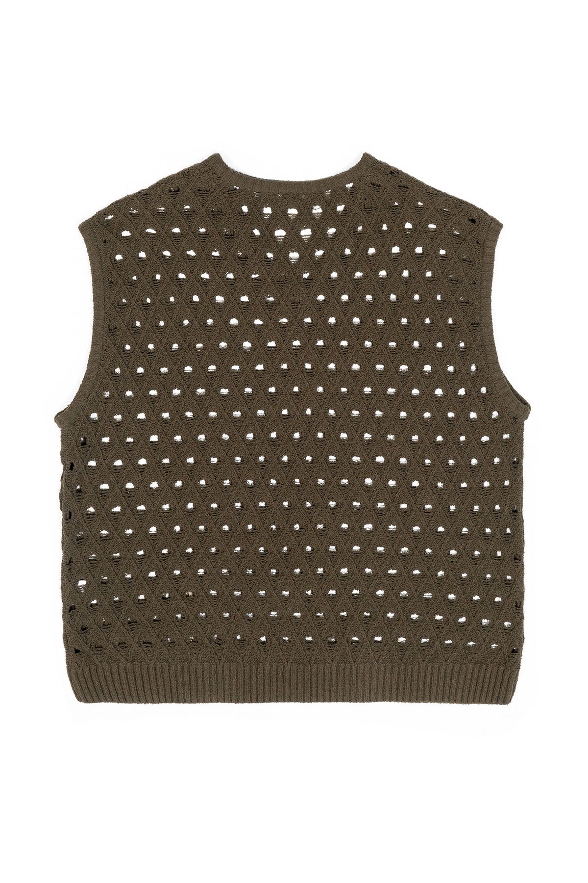 Ioedle - Olive Oil Mesh Vest (Khaki) product image 3 | TRAB K-Fashion Australia