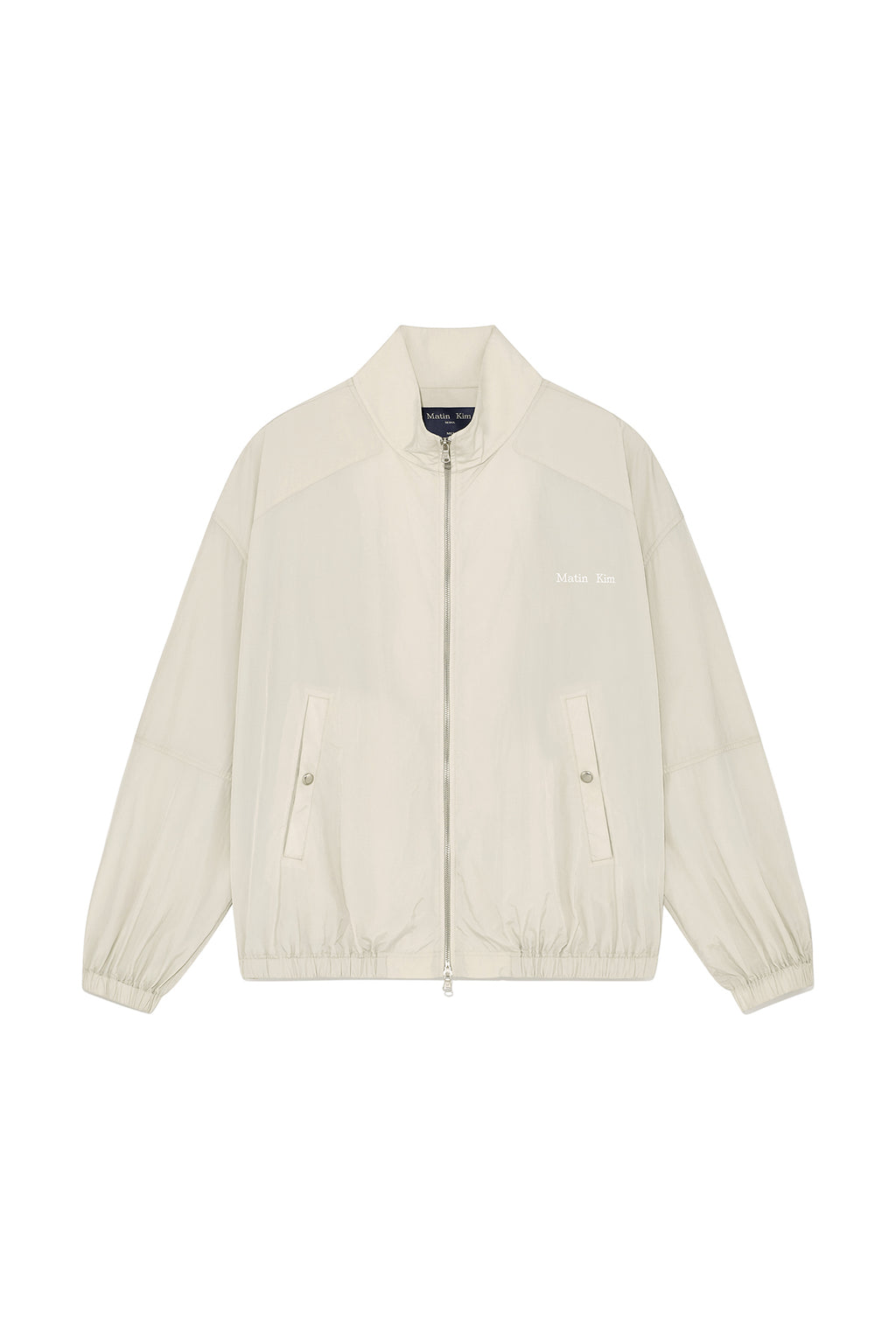 Matin Kim - Oversize Nylon Light Jumper (Light Beige) product image 1 | TRAB K-Fashion Australia