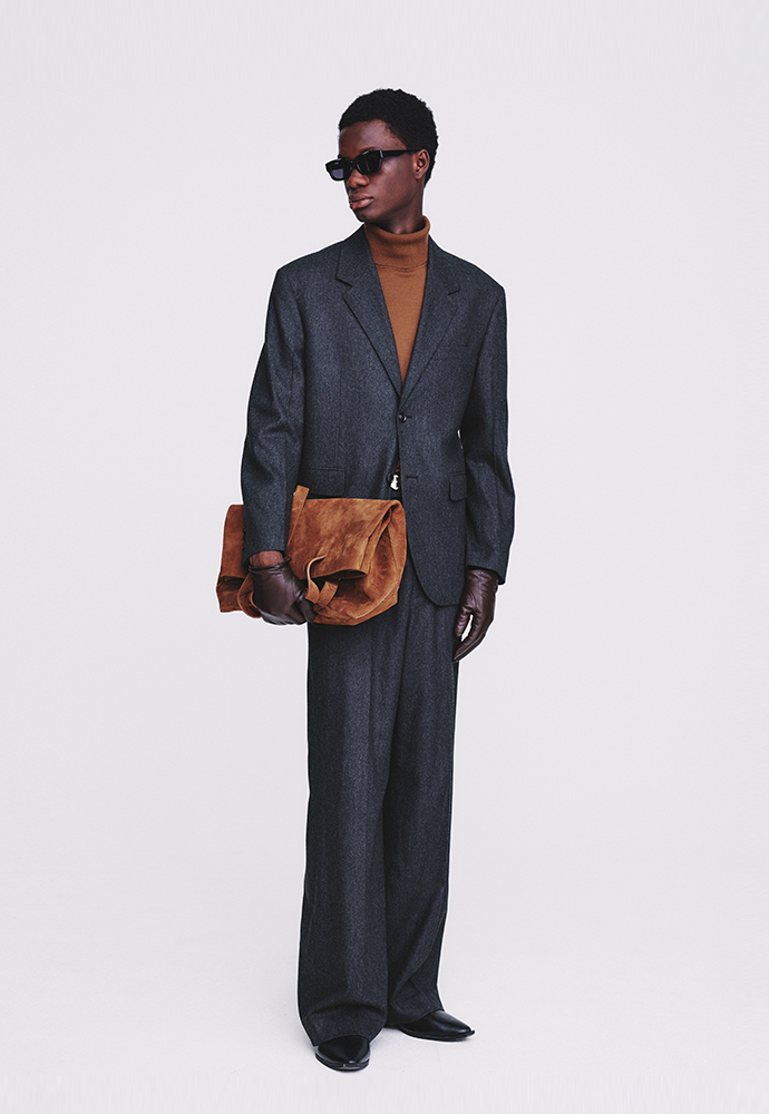 Tonywack - Wool And Cashmere Tailored Blazer (Charcoal) product image 4 | TRAB K-Fashion Australia