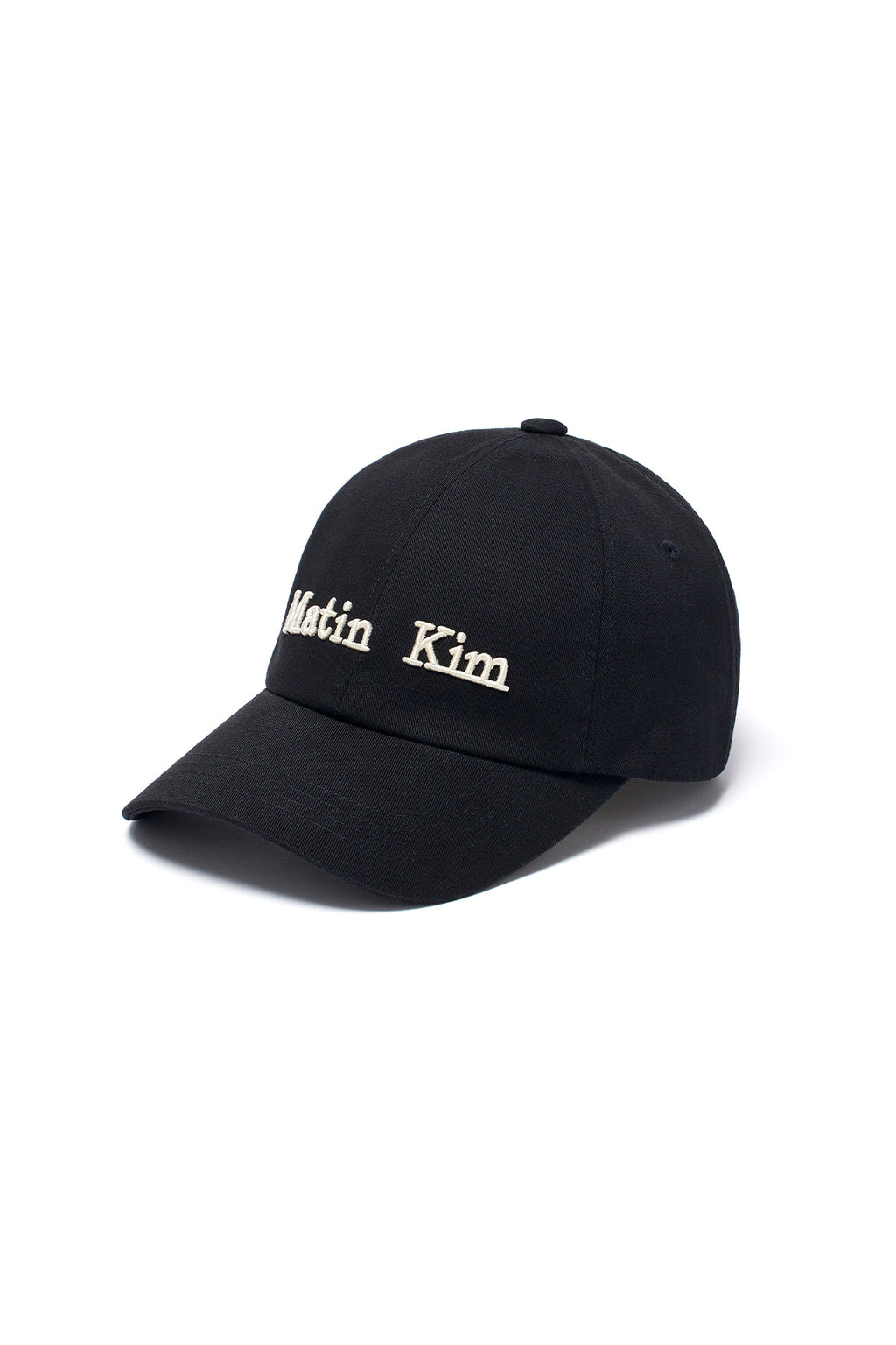 Matin Kim - Matin Classic Logo Ball Cap (Black) product image 2 | TRAB K-Fashion Australia