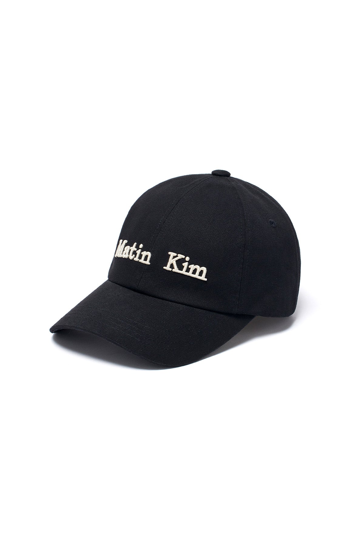 Matin Kim - Matin Classic Logo Ball Cap (Black) product image 2 | TRAB K-Fashion Australia