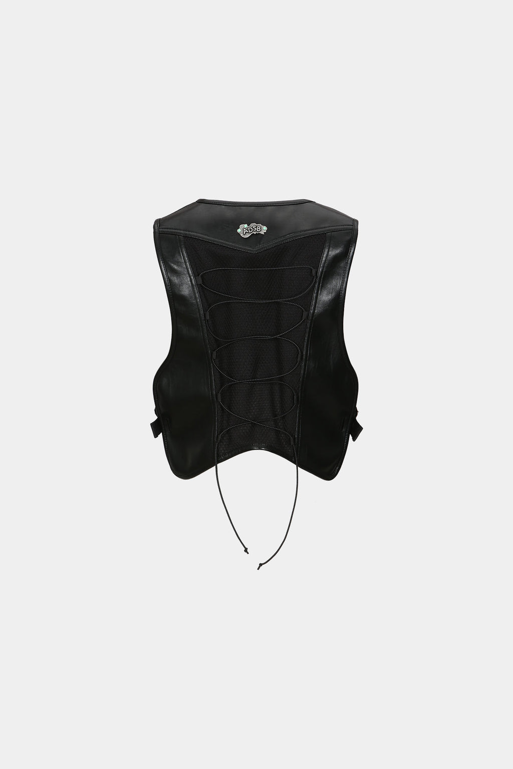 Andersson Bell - Sina Faux-Leather Vest (Black) product image 10 | TRAB K-Fashion Australia