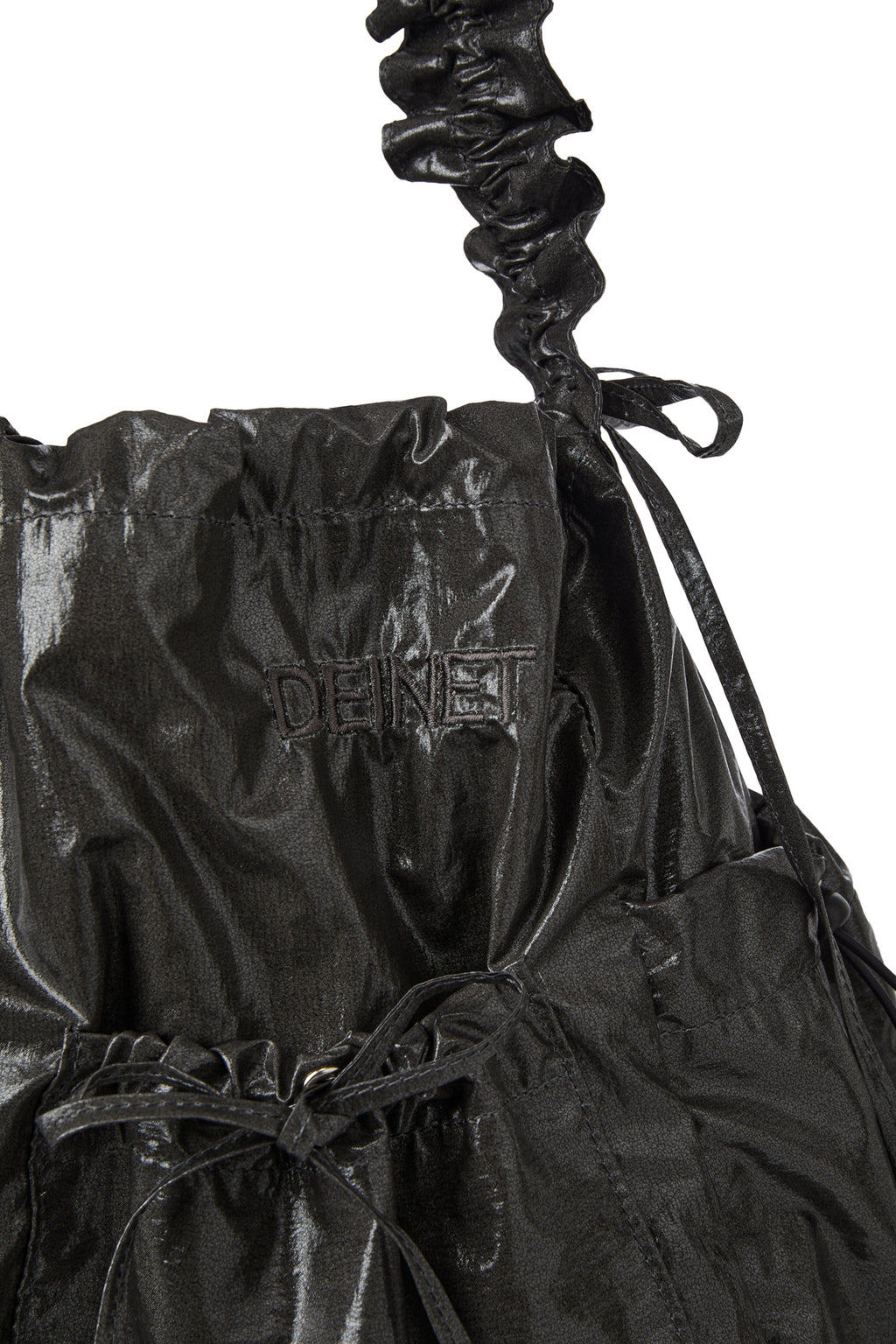 Deinet - Deinet Coating Shirring Bag (Black) product image 6 | TRAB K-Fashion Australia