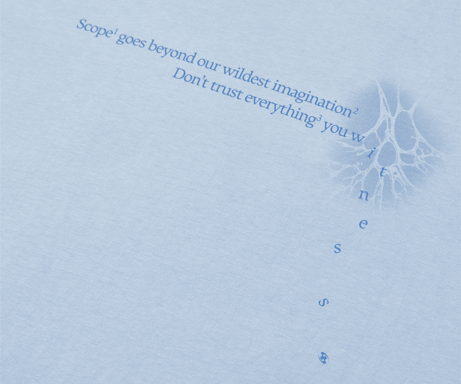 San San Gear - Eyewithness T-Shirt Sky Blue product image 4 | TRAB K-Fashion Australia