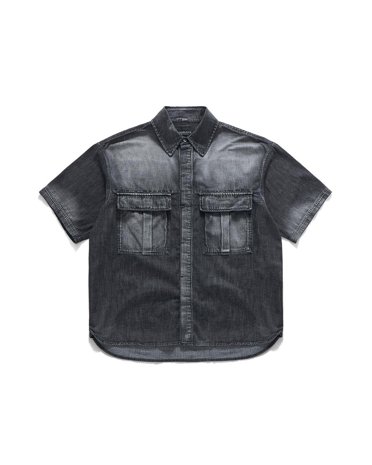 Eastlogue - Army Field Half Shirts (Black Denim) product image 5 | TRAB K-Fashion Australia