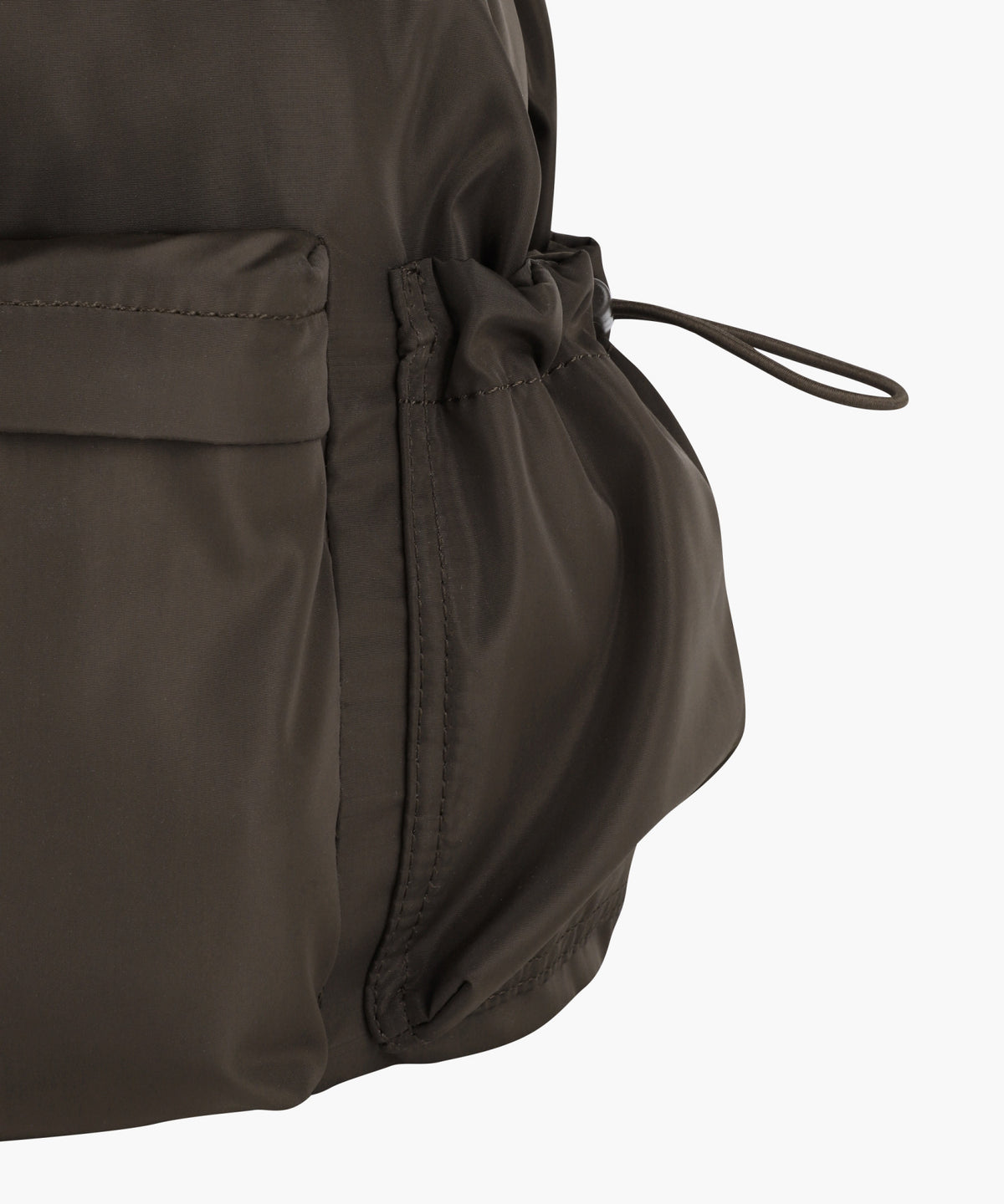 Marithe & Francois Girbaud - Classic Logo Flap Backpack (Brown) product image 5 | TRAB K-Fashion Australia