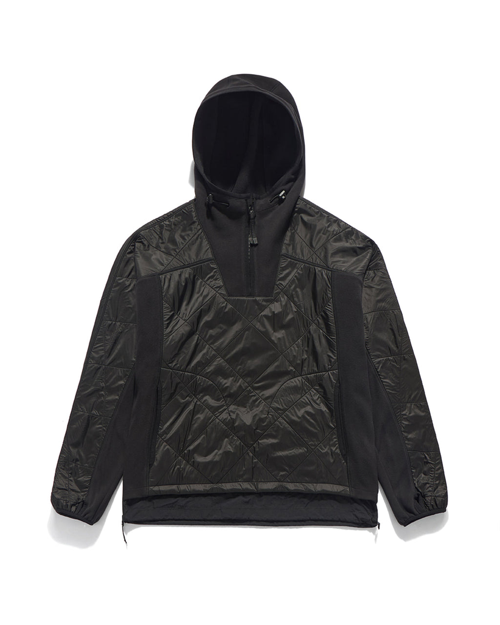 Eastlogue - Quilted Mixed Pullover (Black) product image 5 | TRAB K-Fashion Australia