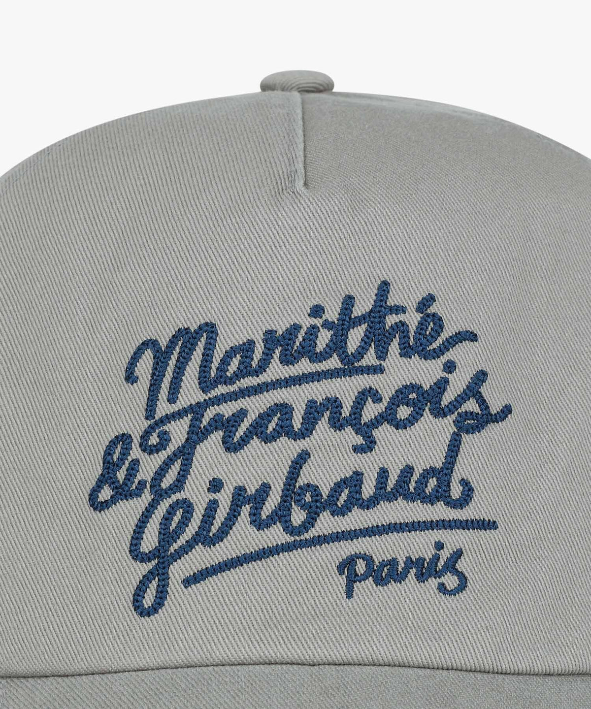 Marithe & Francois Girbaud - Drawing Logo 5panel Cap (Gray) product image 3 | TRAB K-Fashion Australia
