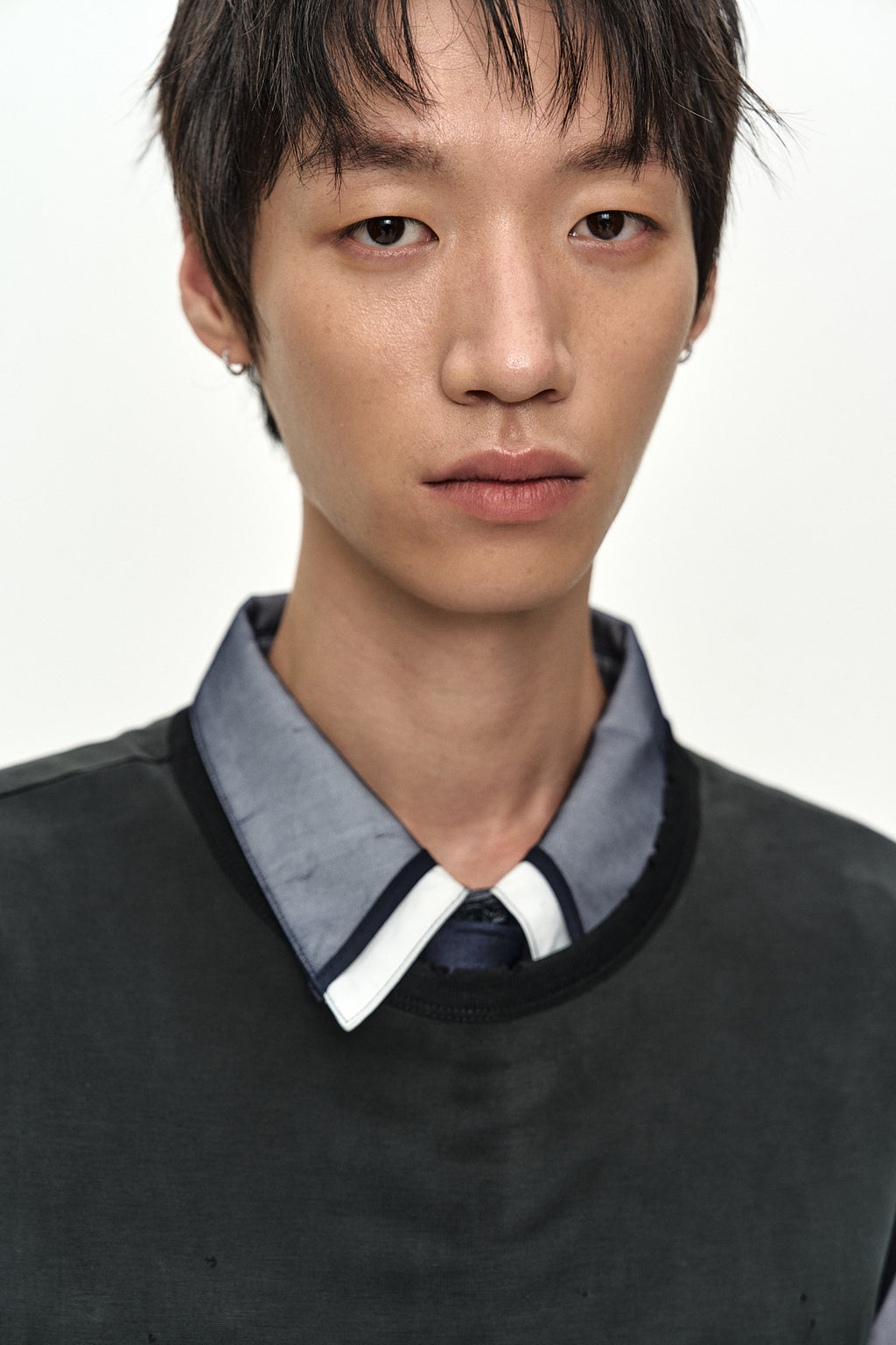 Andersson Bell - Brit Damaged Sleeveless (Charcoal) product image 8 | TRAB K-Fashion Australia