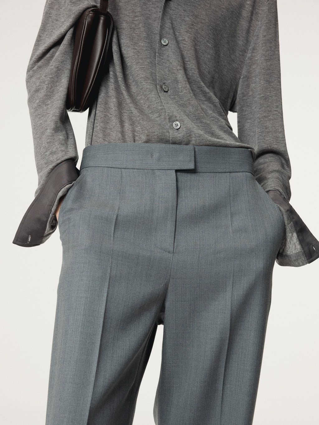 Recto - Rc Signature Flare Pants (Dark Grey) product image 8 | TRAB K-Fashion Australia