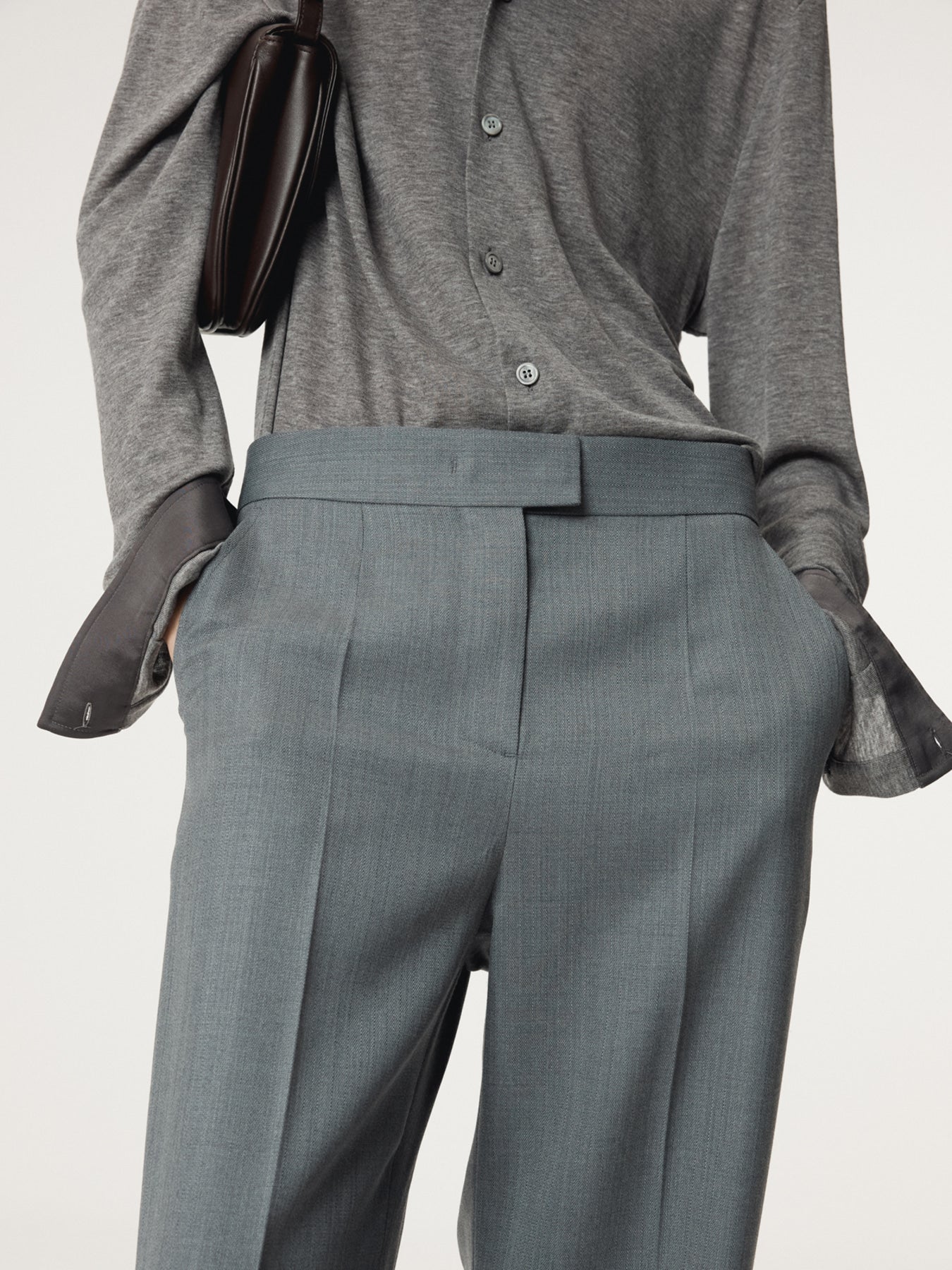 Recto - Rc Signature Flare Pants (Dark Grey) product image 8 | TRAB K-Fashion Australia