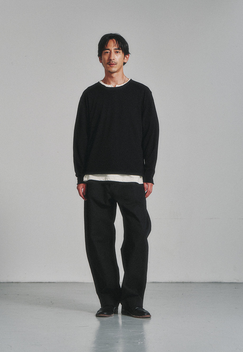 Art if acts - Cut Off Knit (Black) product image 2 | TRAB K-Fashion Australia