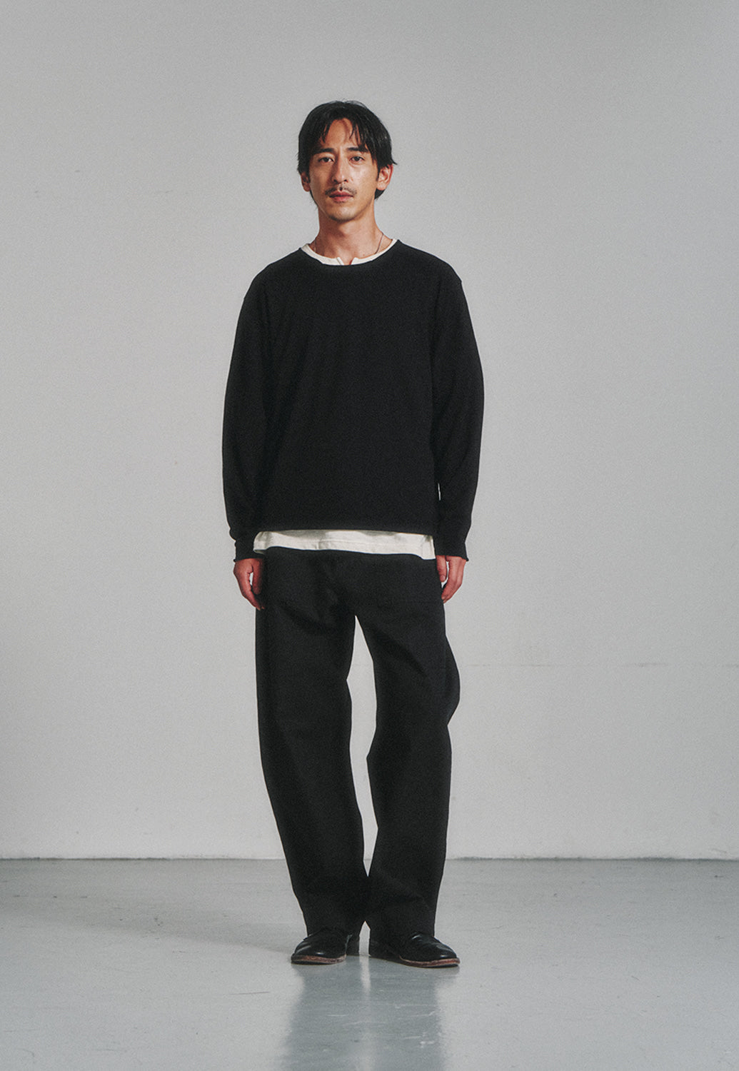 Art if acts - Cut Off Knit (Black) product image 2 | TRAB K-Fashion Australia