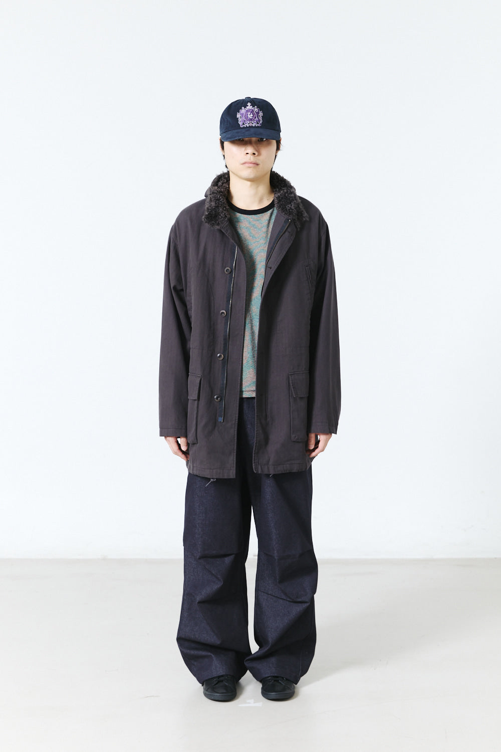 Hatchingroom - Hooded Mil Parka (Charcoal) product image 12 | TRAB K-Fashion Australia