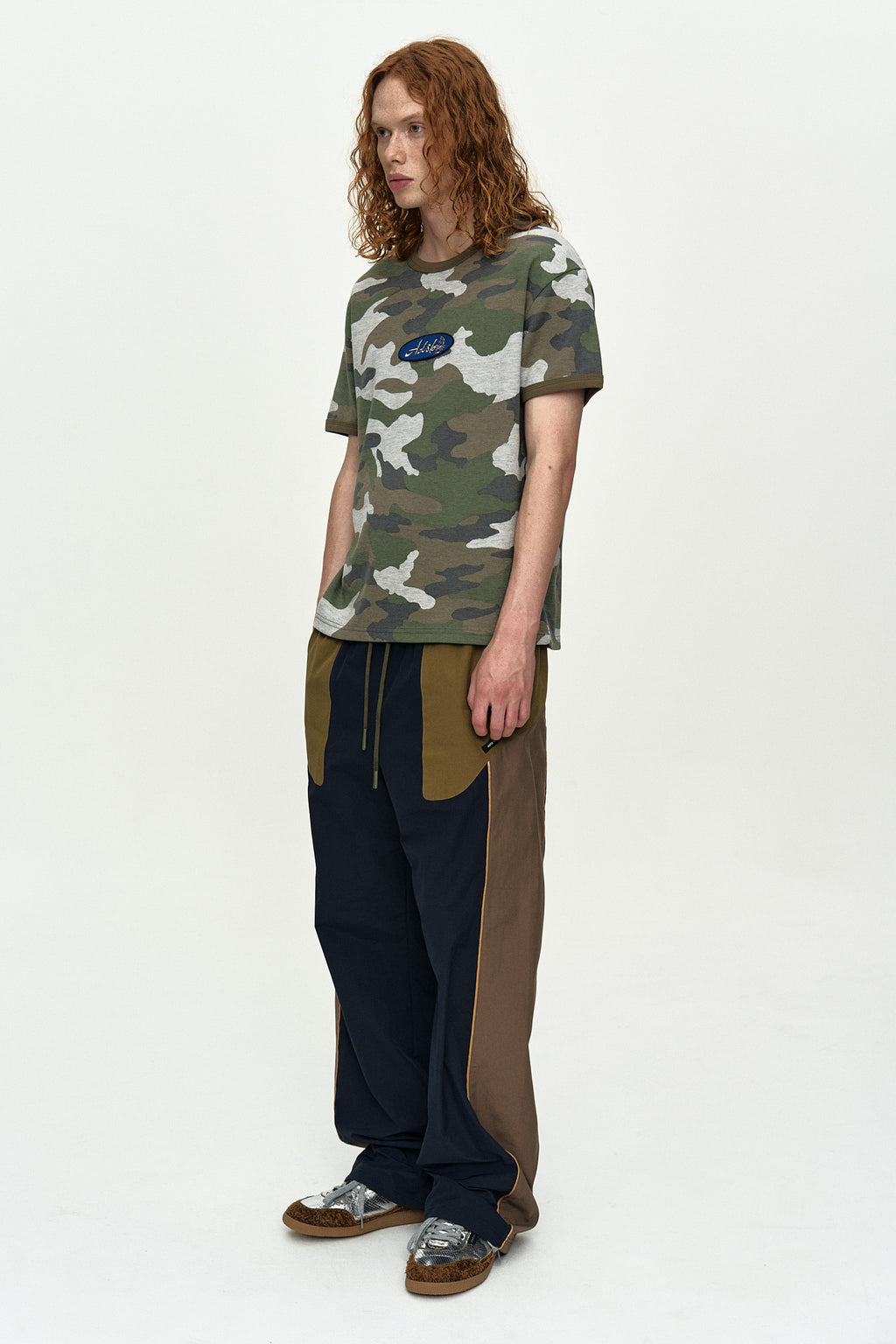Andersson Bell - (essential) Camouflage Ringer T-Shirt (Essential) product image 3 | TRAB K-Fashion Australia