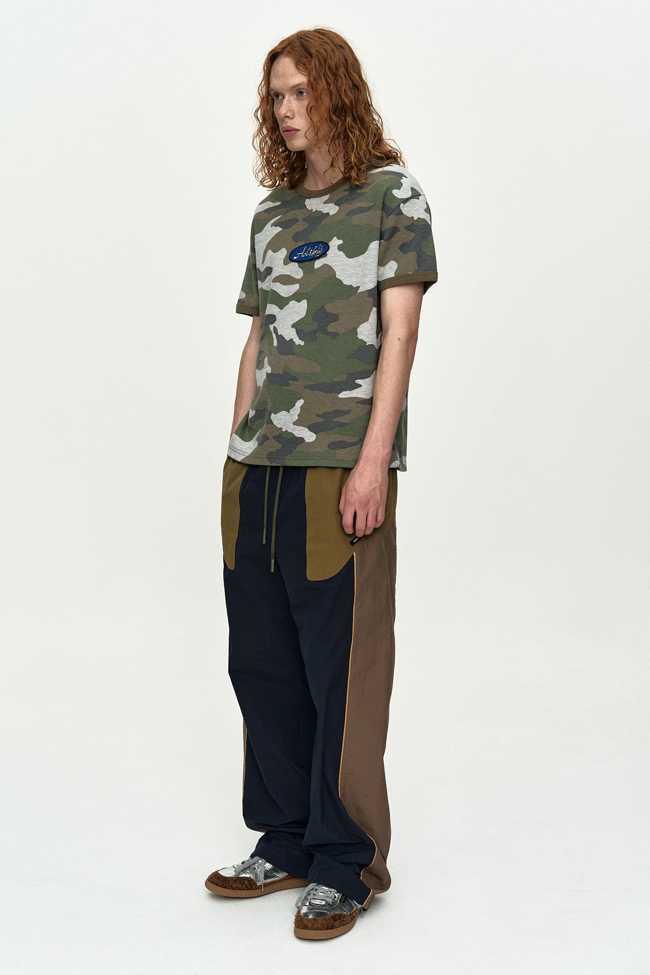 Andersson Bell - (essential) Camouflage Ringer T-Shirt (Essential) product image 3 | TRAB K-Fashion Australia
