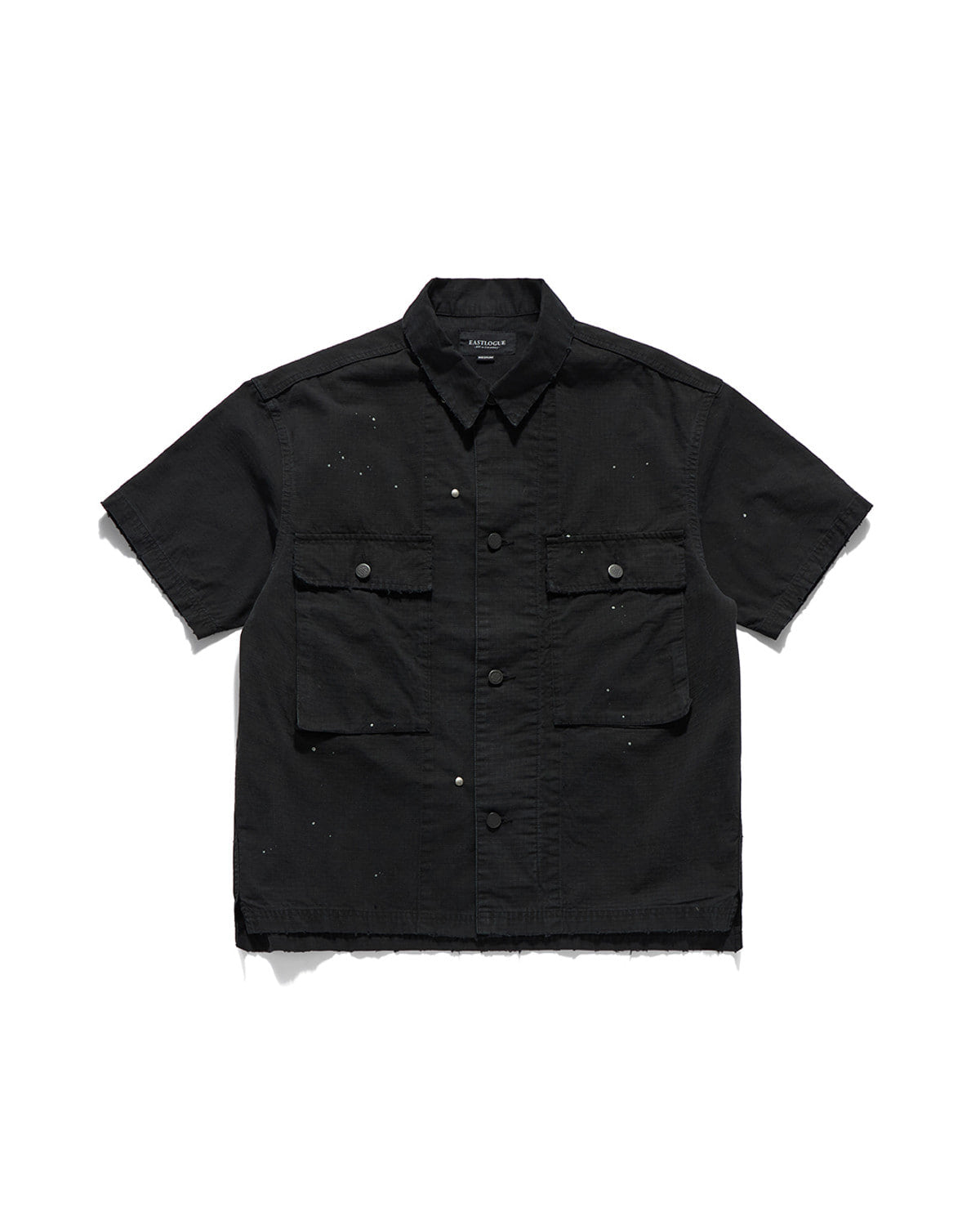 Eastlogue - M43 Mil Half Shirts (Black Ripstop) product image 5 | TRAB K-Fashion Australia