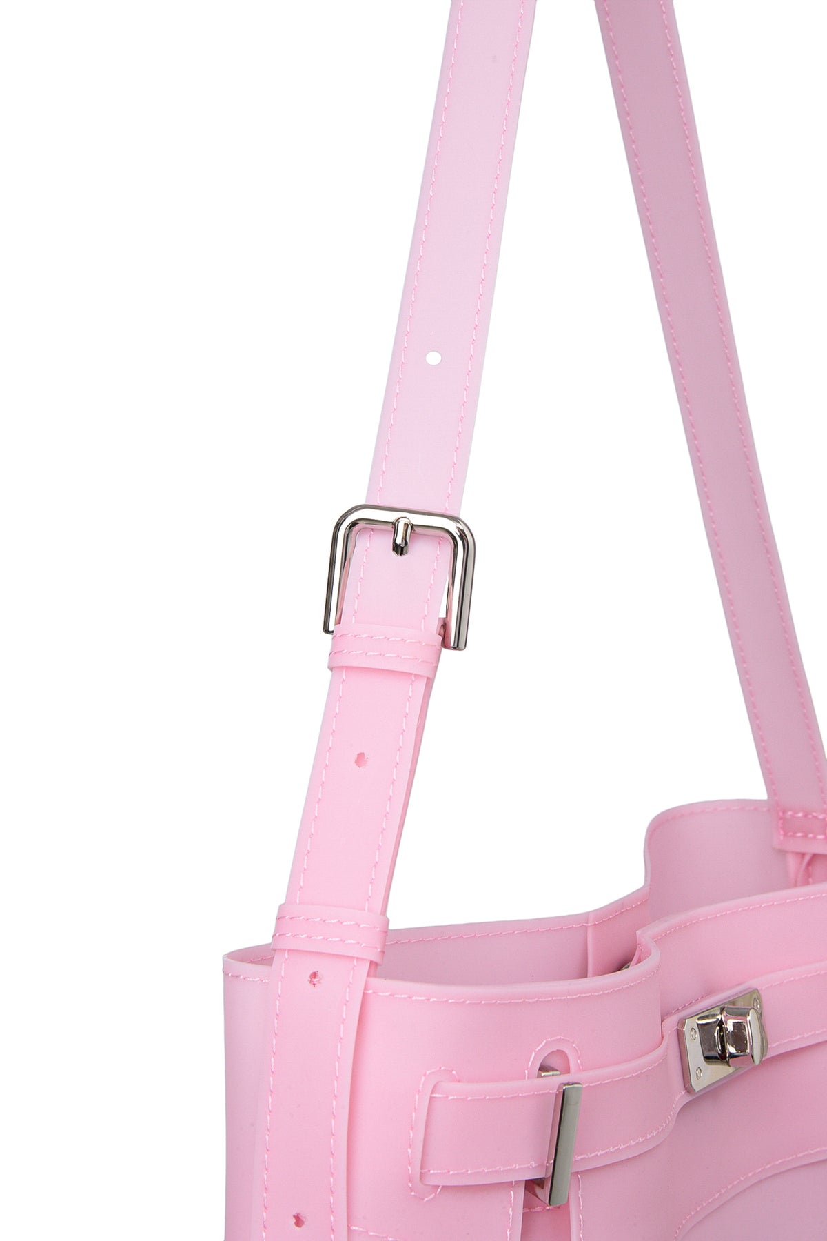 Deinet - Jelly Two-Way Middle Bag (Pink) product image 7 | TRAB K-Fashion Australia