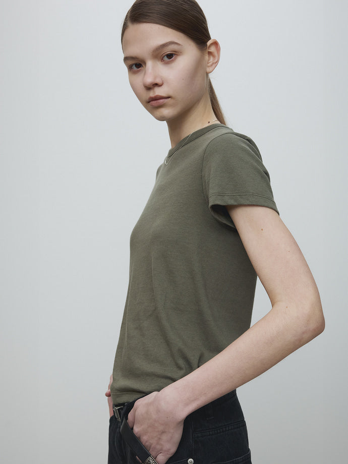 Tonywack - Cotton Cashmere T-Shirts (Olive) product image 5 | TRAB K-Fashion Australia
