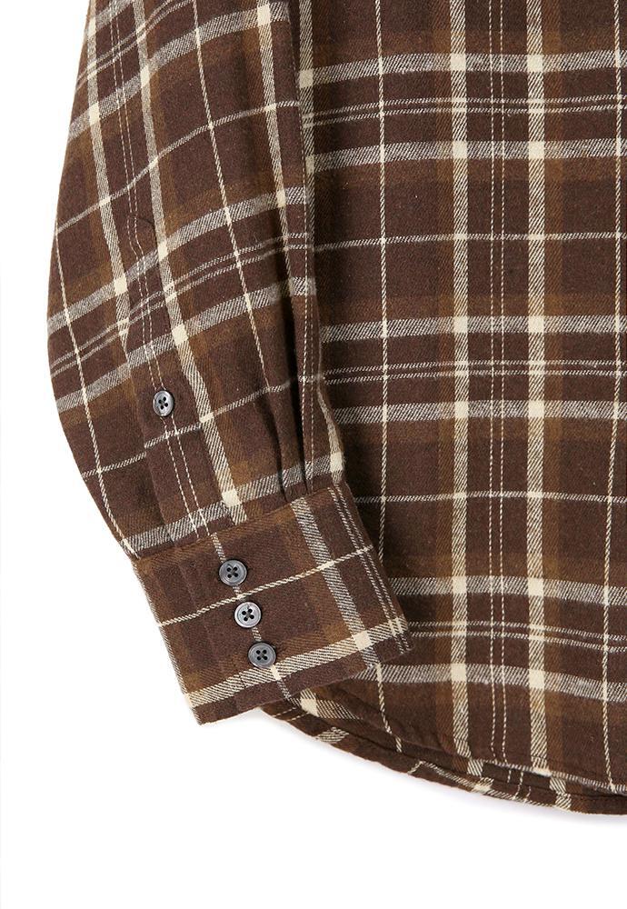 Art if acts - Washed Check Western Shirt (Brown) product image 13 | TRAB K-Fashion Australia