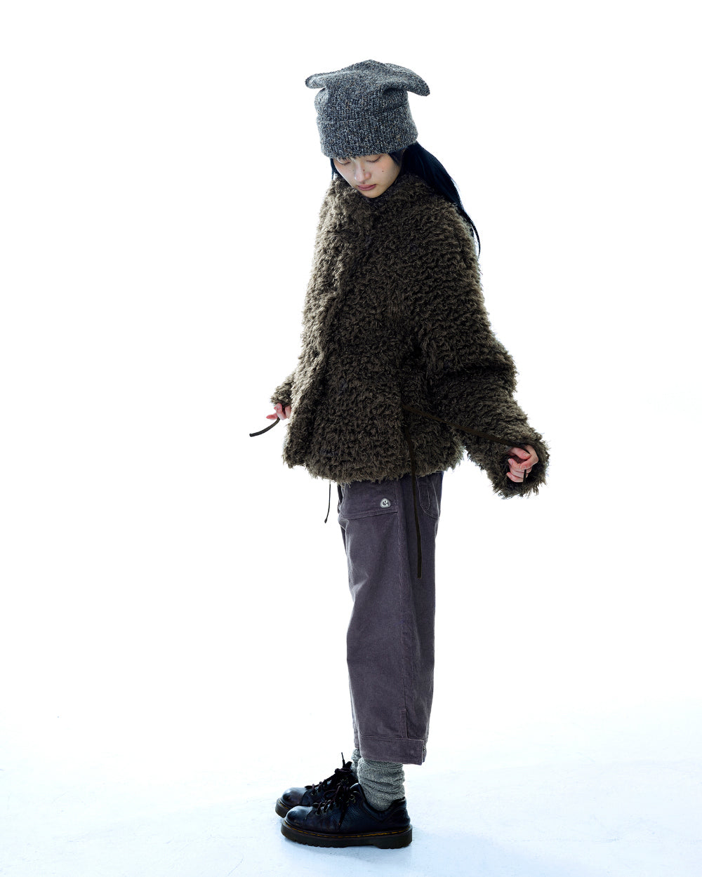 Coyseio - Hairy Fur Jacket (Brown) product image 11 | TRAB K-Fashion Australia