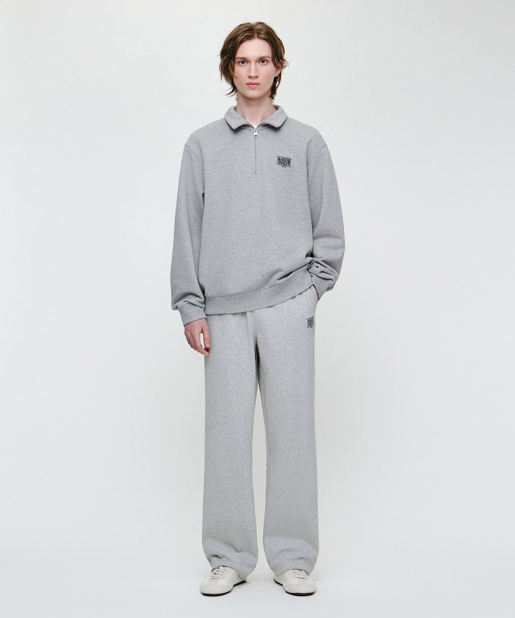 Marithe & Francois Girbaud - Classic Logo Sweat Pants (Heather Gray) product image 3 | TRAB K-Fashion Australia