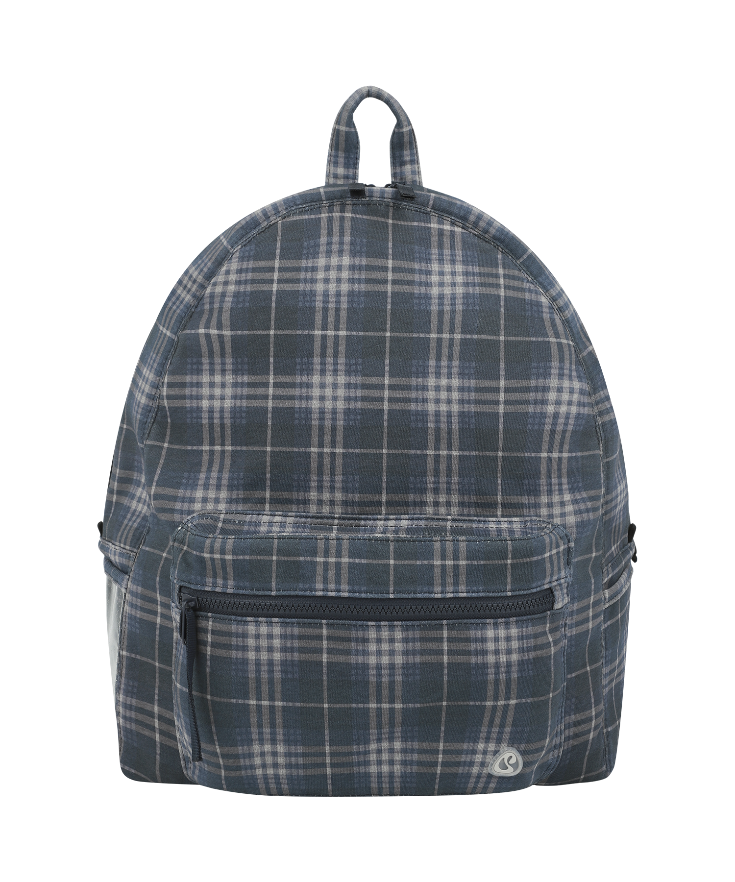 Coyseio - Chunky Sweat Check Backpack (Navy) product image 1 | TRAB K-Fashion Australia