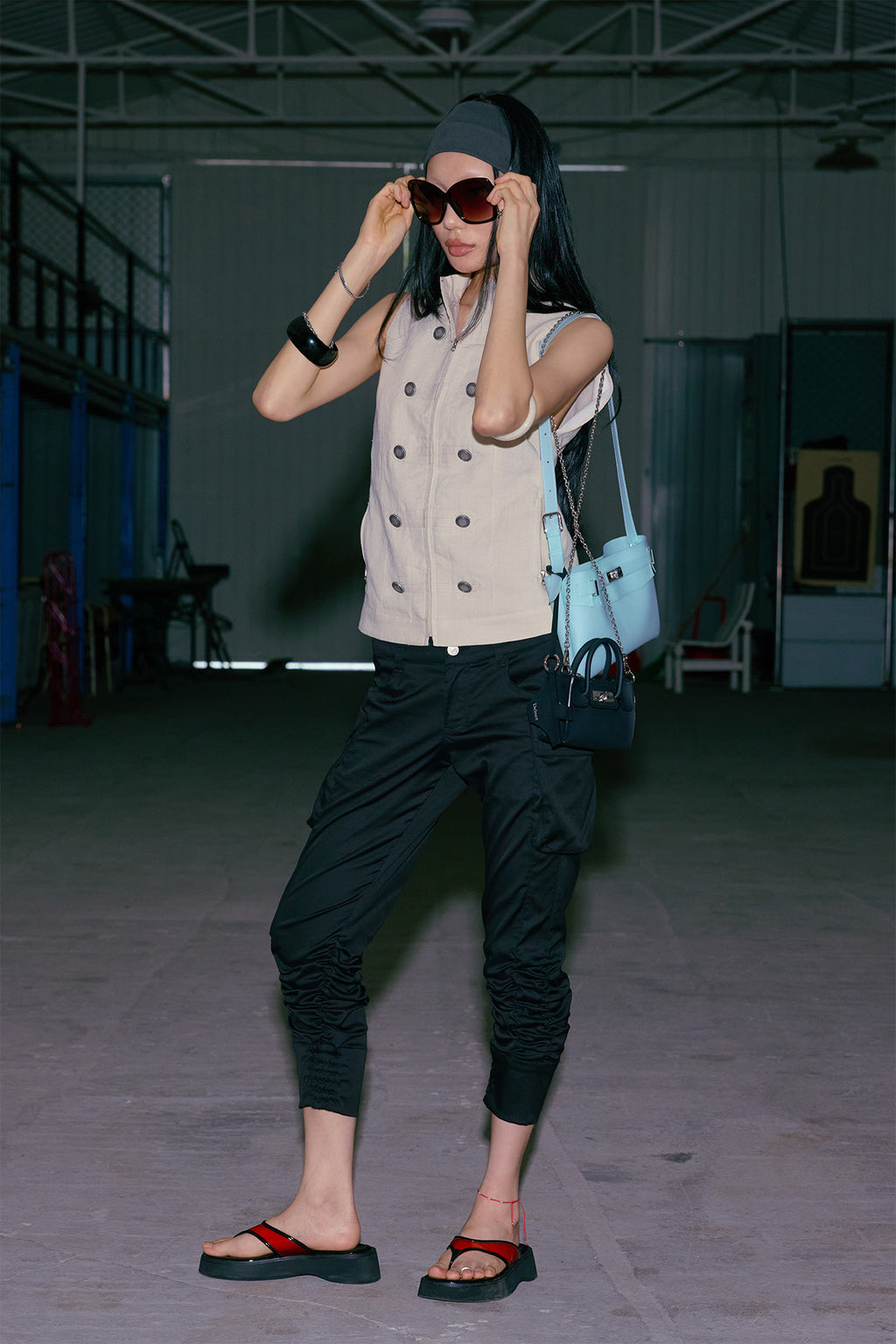 Deinet - Napoleon Tech Vest (Beige) product image 4 | TRAB K-Fashion Australia