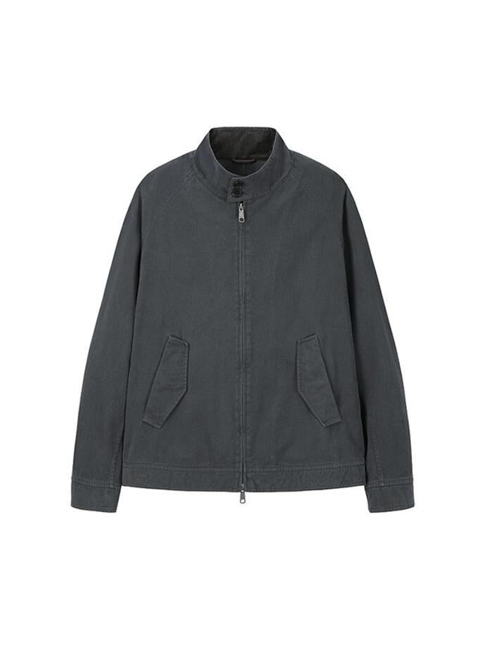 Art if acts - Garment Washed Harrington Jacket (Faded Charcoal) product image 8 | TRAB K-Fashion Australia