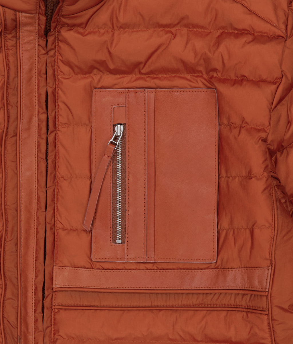 XLIM - Ep.8 02 Down Jacket (Orange) product image 9 | TRAB K-Fashion Australia