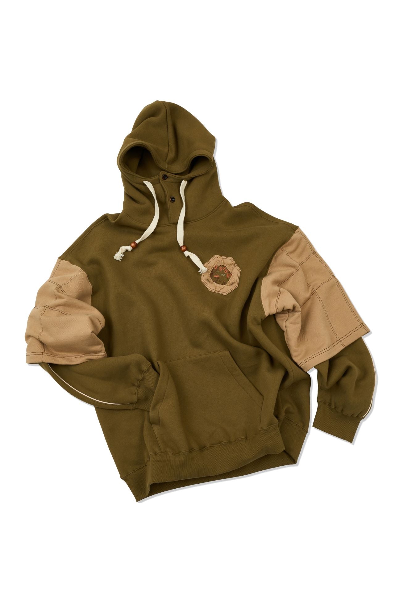 Ioedle - Perforated Window Hood (Olive) product image 1 | TRAB K-Fashion Australia