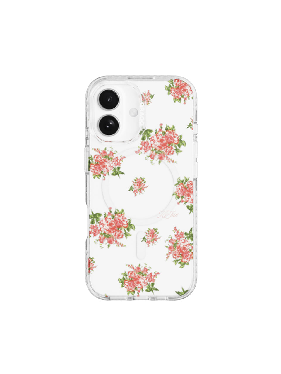 Kijun - MAGSAFE LAYERS FRAME CASE CLEAR SUNWASHED (Flower) product image 3 | TRAB K-Fashion Australia