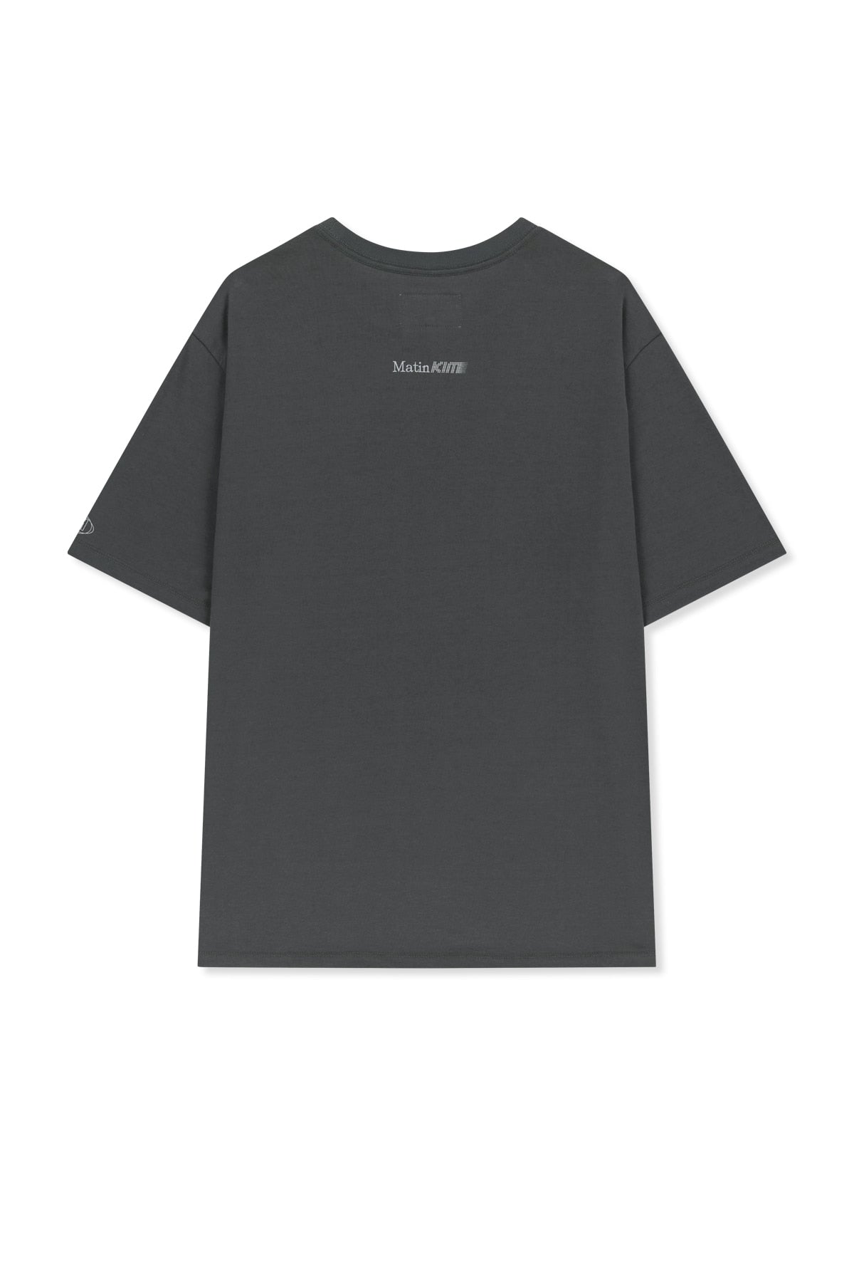 Matin Kim - Matin Pace Sprint Graffiti Top (Charcoal) product image 2 | TRAB K-Fashion Australia
