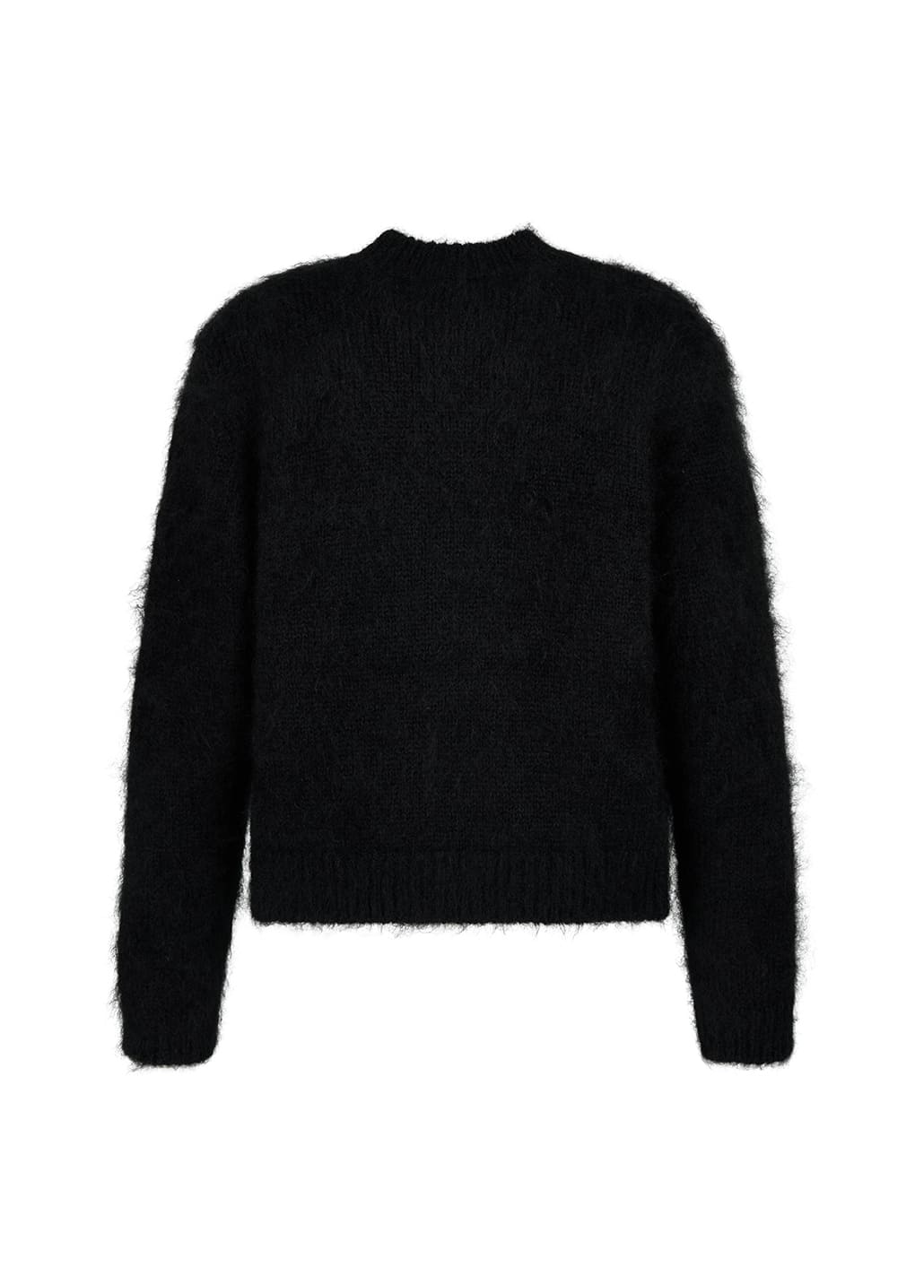 Amomento - men's mohair bulky cardigan (Black) product image 16 | TRAB K-Fashion Australia