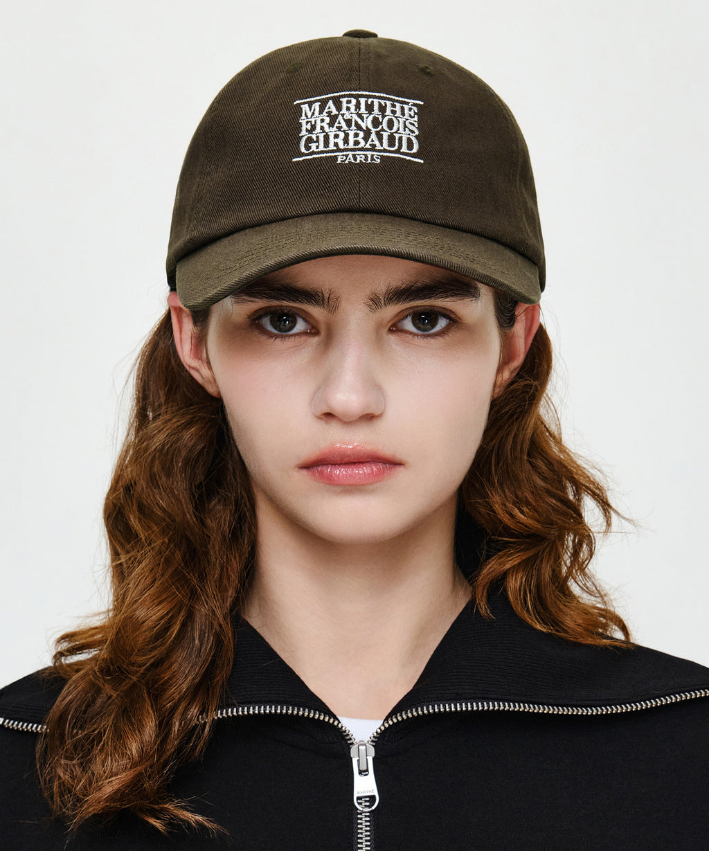 Marithe & Francois Girbaud - Small Classic Logo Cap (Brown) product image 5 | TRAB K-Fashion Australia