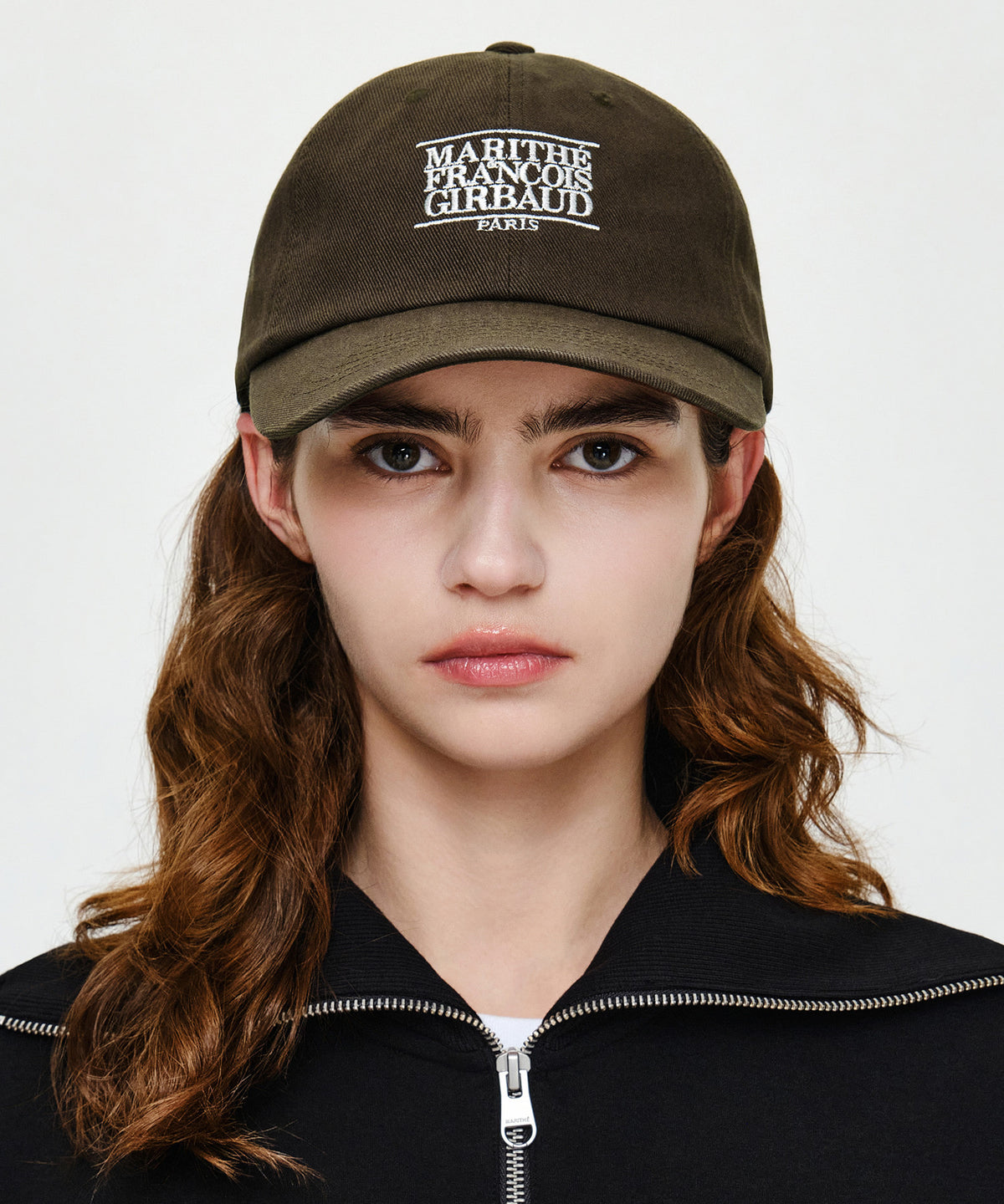 Marithe & Francois Girbaud - Small Classic Logo Cap (Brown) product image 5 | TRAB K-Fashion Australia