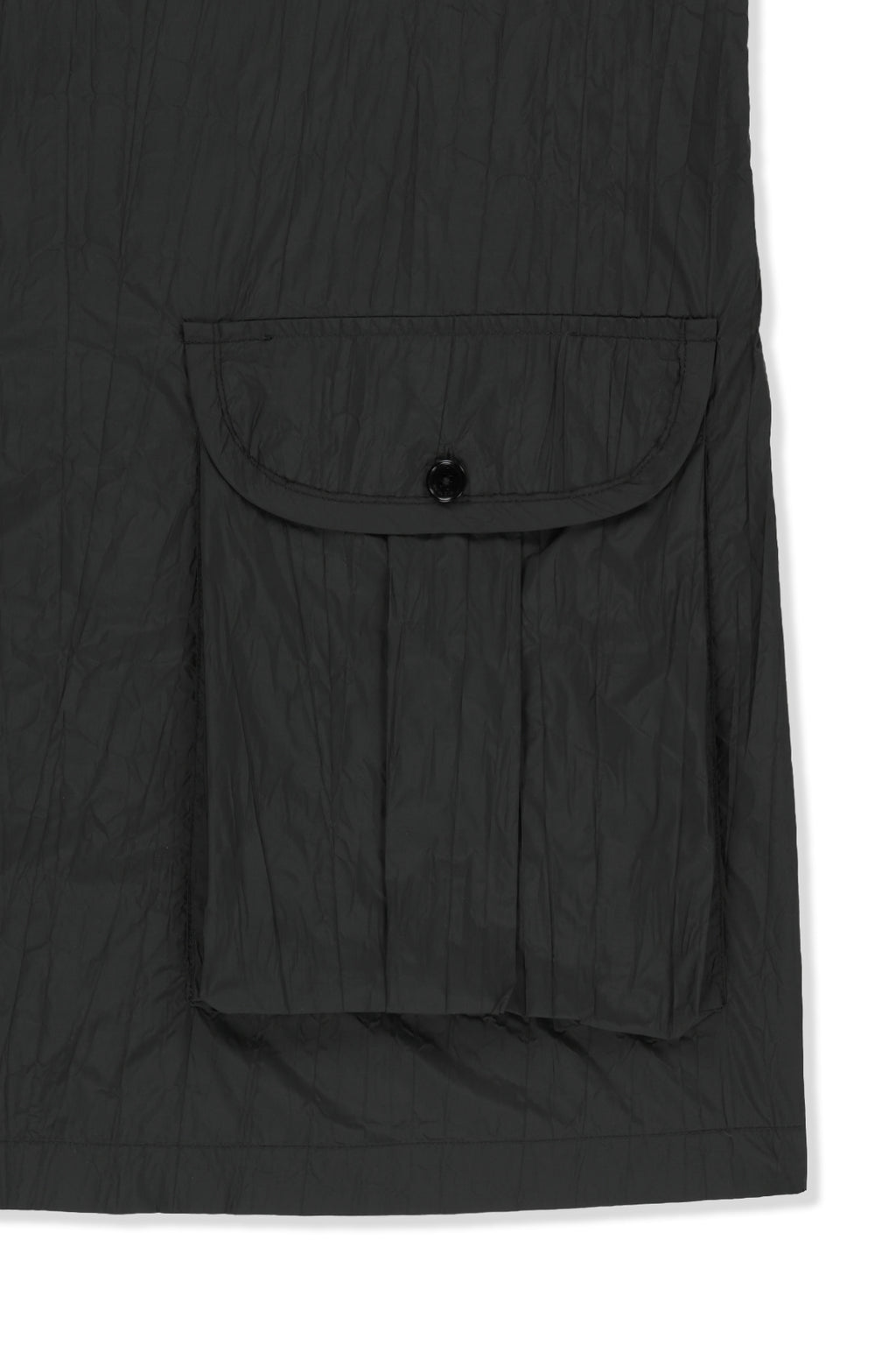 Matin Kim - Raw Edge Patch Pocket Sleeveless Dress (Black) product image 4 | TRAB K-Fashion Australia