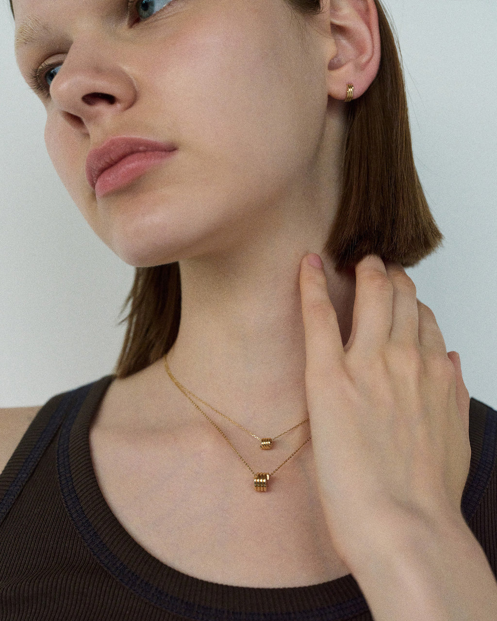 Numbering - Coil Signature Necklace / Mini #2700 product image 2 | TRAB K-Fashion Australia