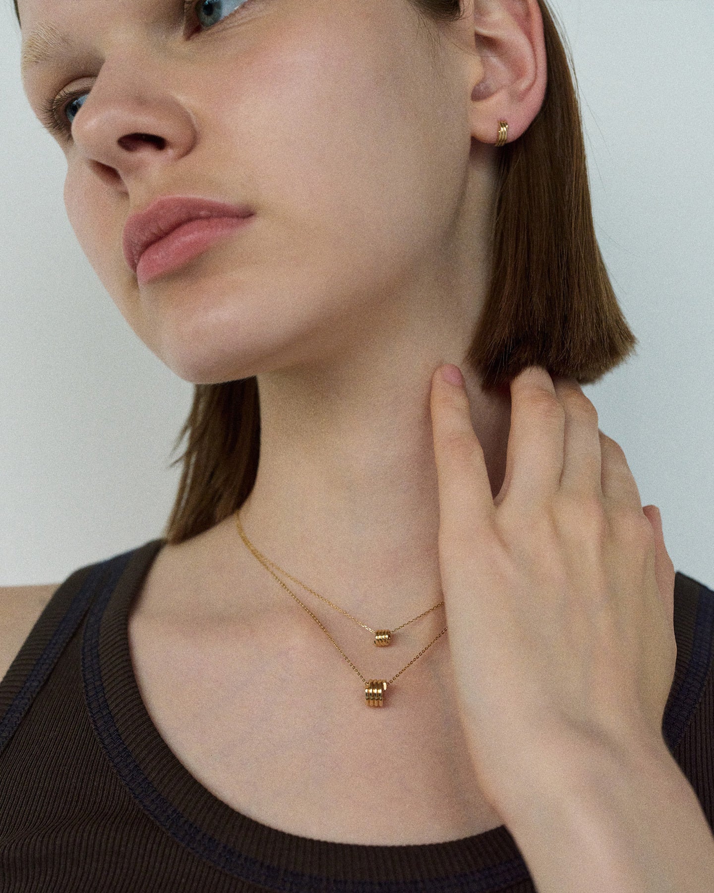 Numbering - Coil Signature Necklace / Mini #2700 product image 2 | TRAB K-Fashion Australia