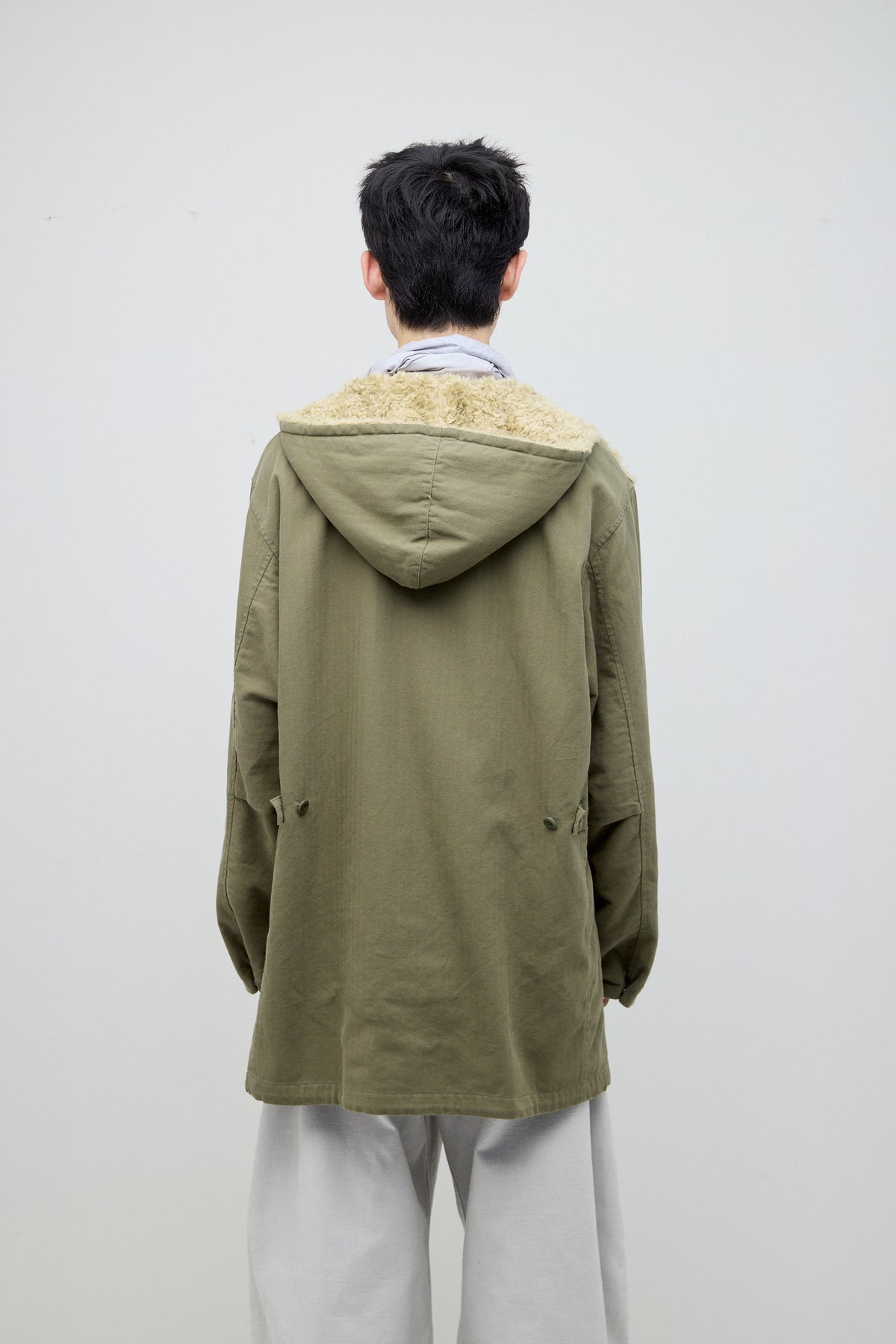 Hatchingroom - Hooded Mil Parka (Khaki) product image 7 | TRAB K-Fashion Australia