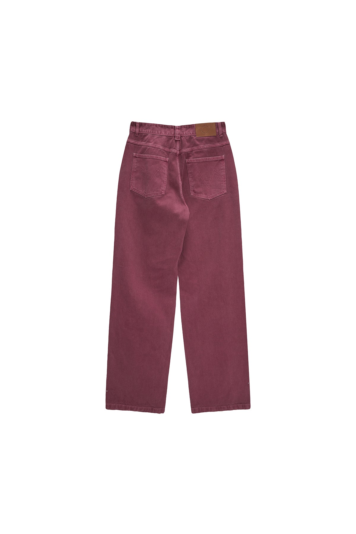 Matin Kim - Side Point Color Denim Pants (Pink) product image 2 | TRAB K-Fashion Australia