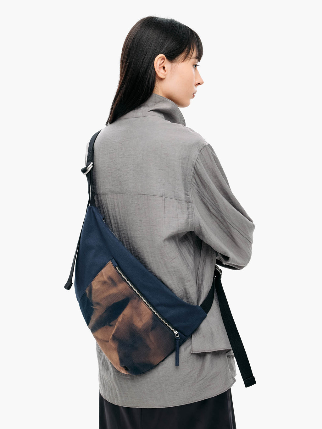 Jiyong Kim - Sun-Bleached Mini-Bag (Navy) product image 3 | TRAB K-Fashion Australia