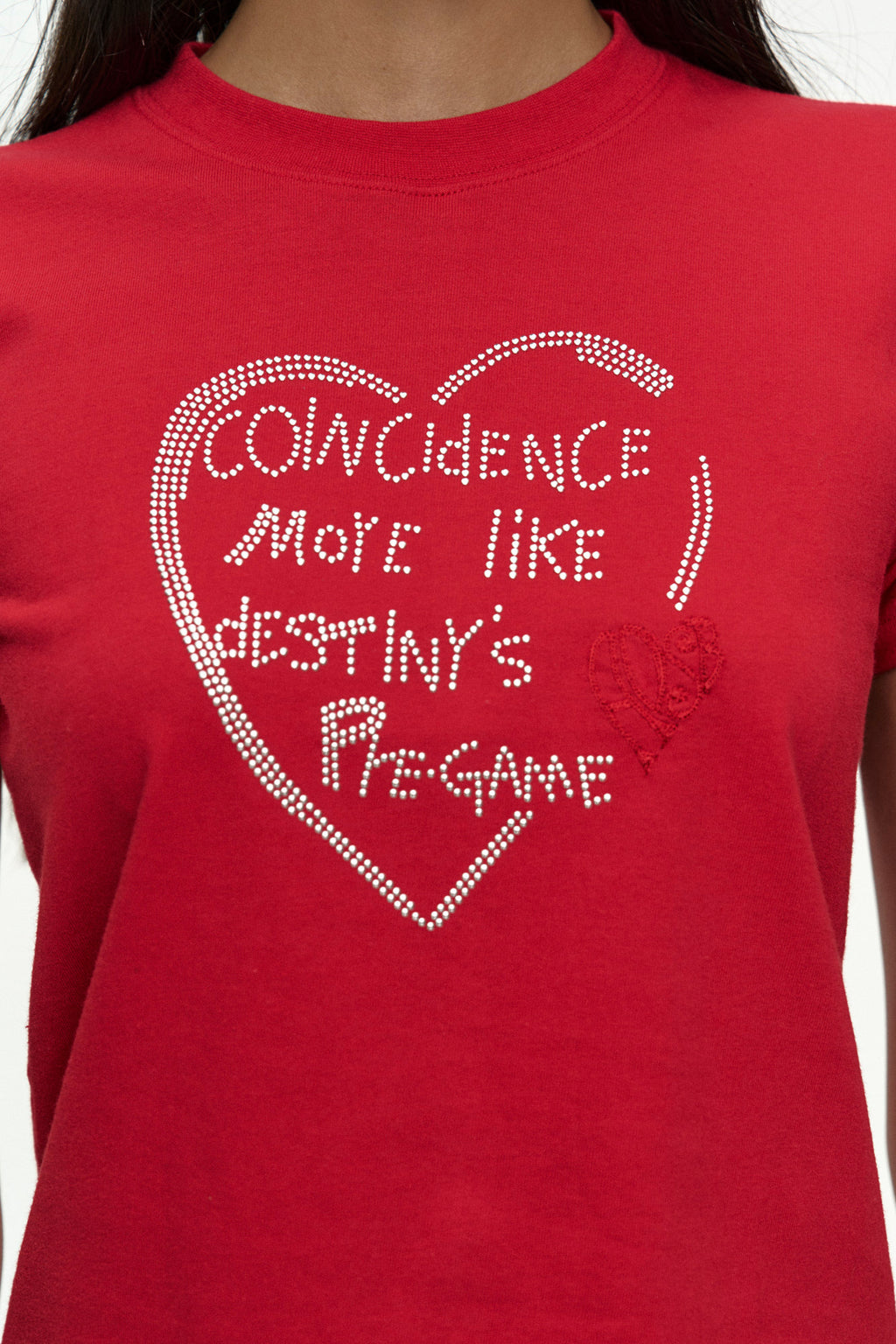 Andersson Bell - (essential) Baby Heartfix T-Shirt (Red) product image 5 | TRAB K-Fashion Australia