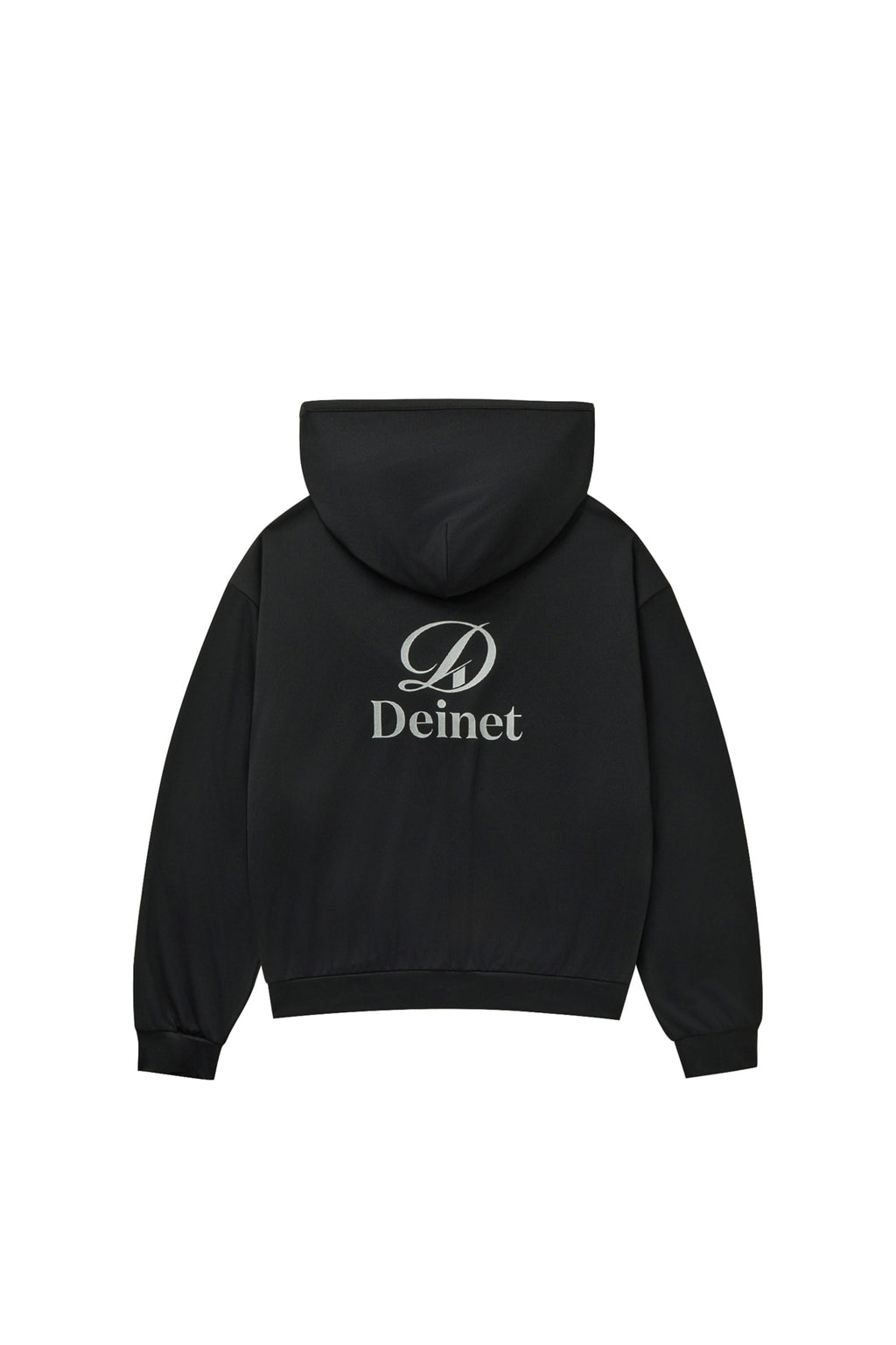 Deinet - Cool Mesh Hooded Zip Up (Black) product image 2 | TRAB K-Fashion Australia