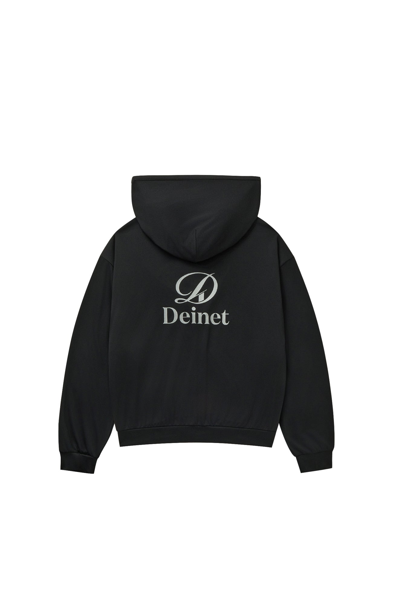 Deinet - Cool Mesh Hooded Zip Up (Black) product image 2 | TRAB K-Fashion Australia