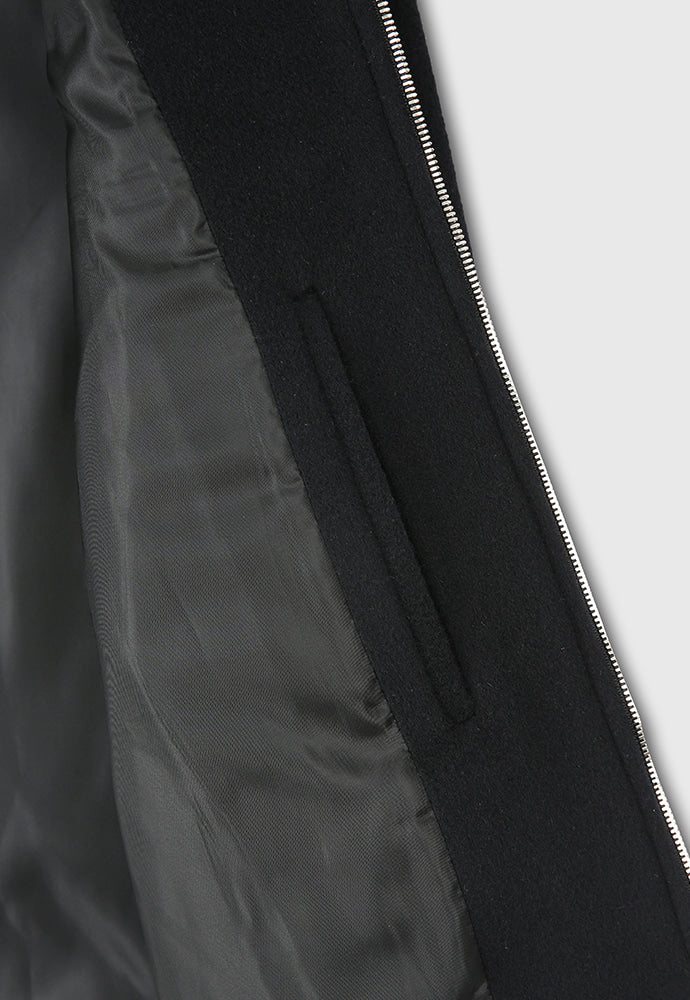 Tonywack - Cashmere Chest Zip Berlin Jacket (Black) product image 13 | TRAB K-Fashion Australia