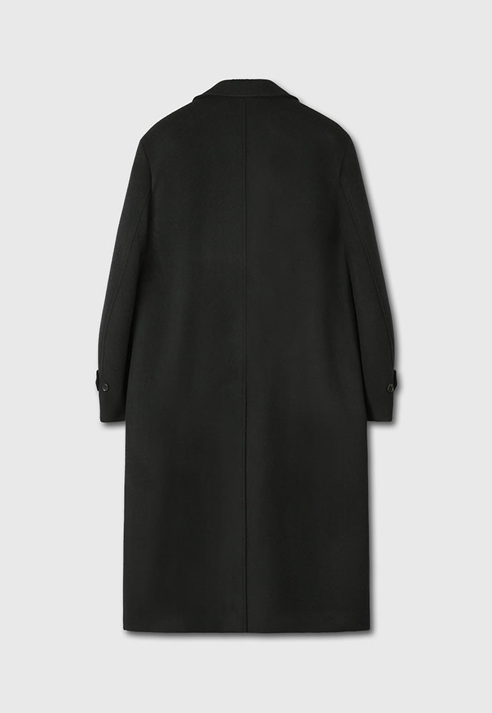 Tonywack - Cashmere Bal Collar Tailored Coat (Black) product image 9 | TRAB K-Fashion Australia