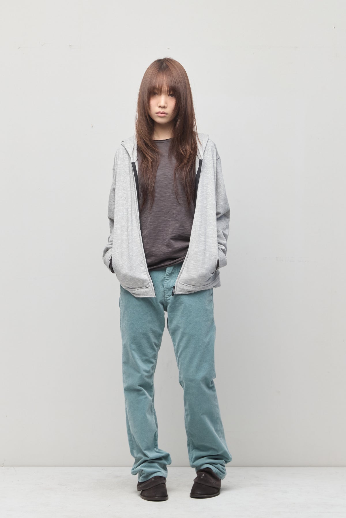 Hatchingroom - Rough Hoodie Slub (M.Grey) product image 11 | TRAB K-Fashion Australia