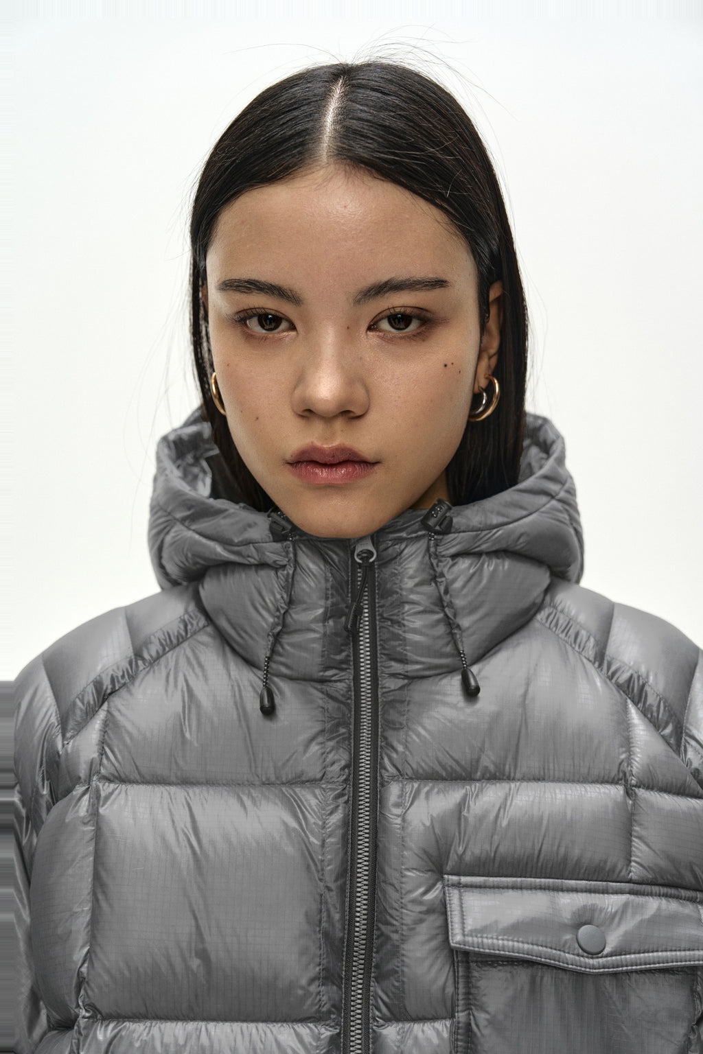Andersson Bell - Unisex Torino Lightweight Down Jacket (Grey) product image 13 | TRAB K-Fashion Australia